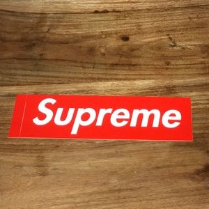 Supreme Box Logo Sticker (Authentic)